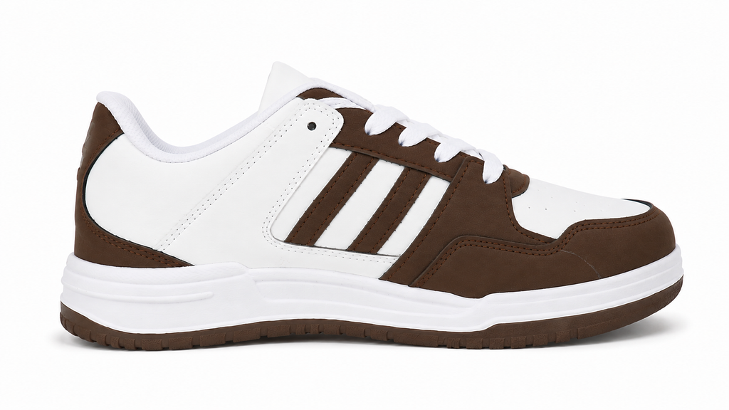 ShoeMoon Urban Plus Retro Stripe Sneaker(Brown)
