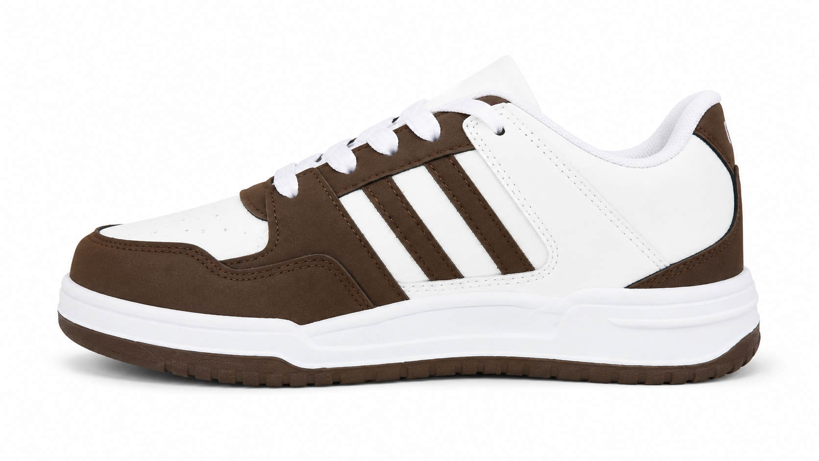 ShoeMoon Urban Plus Retro Stripe Sneaker(Brown)